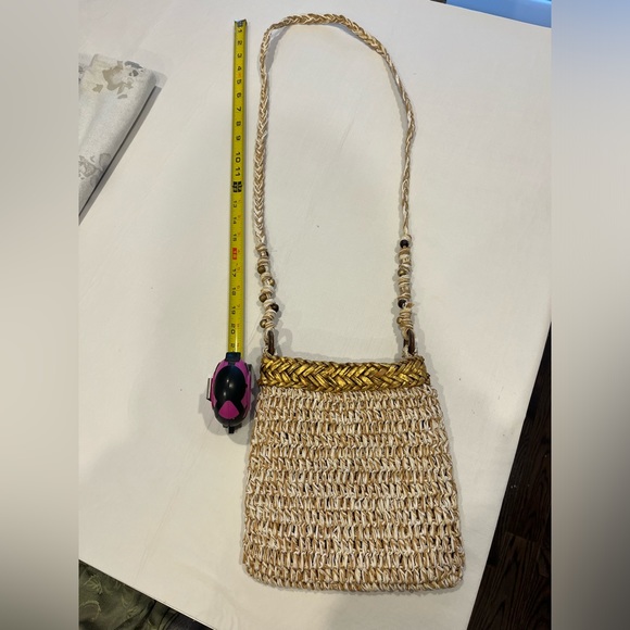 Woven Cappelli Crossbody Purse - Picture 6 of 7